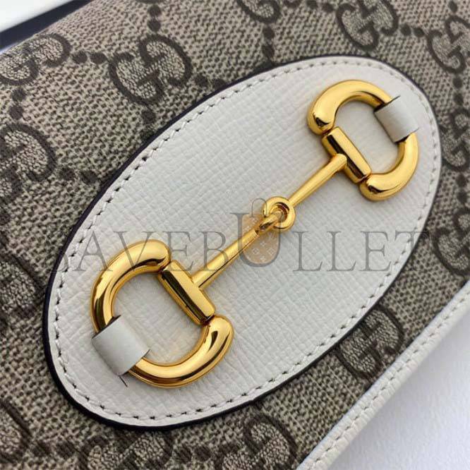 GUCCI HORSEBIT 1955 WALLET WITH CHAIN 621892 (21*19*2.5cm) GUCCI HORSEBIT 1955 WALLET WITH CHAIN 621892 (21*19*2.5cm)